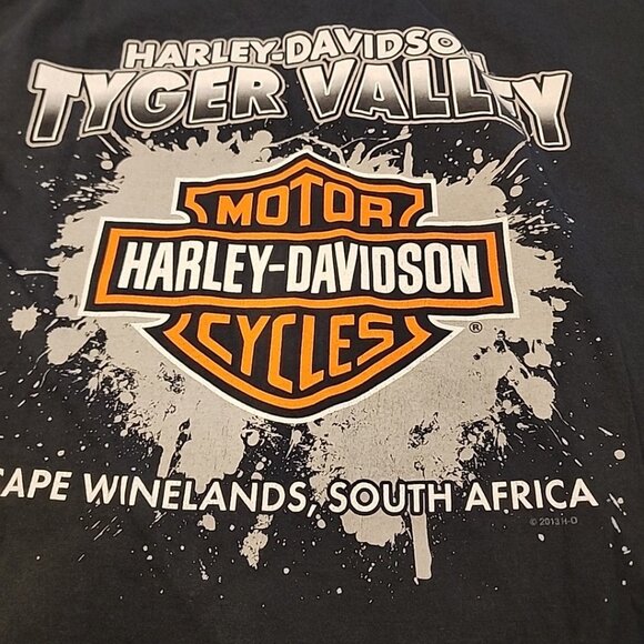 Harley Davidson Tyger Valley Cape Winelands South Africa T-shirt 3X 2013 - Picture 5 of 7
